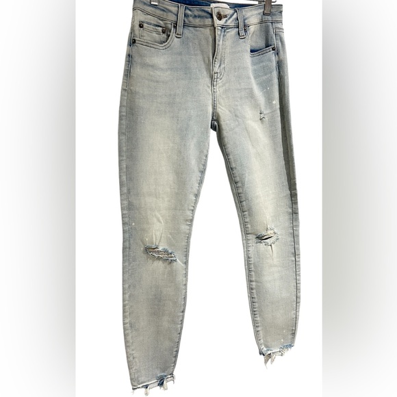 NWOT $158 PISTOLA  Macayla Paint Splatter Skinny Jeans size 28 - Picture 1 of 7